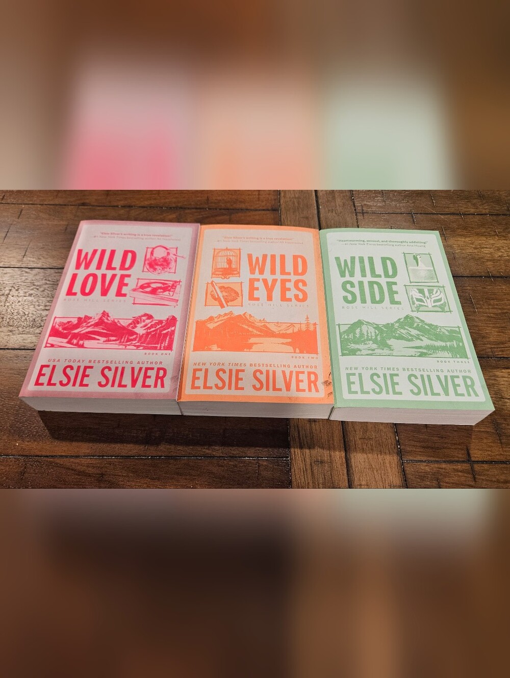 Elsie Silver Rose Hill Series Wild Love, Wild Eyes, Wild Side Paperback Set